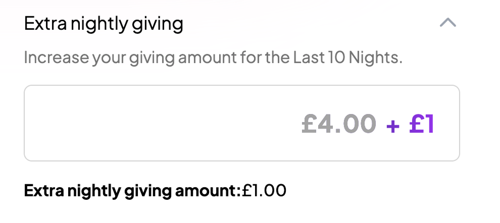 LaunchGood — Extra nightly giving for the Last 10 Nights